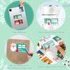 200-500pcs/Roll Christmas Stickers Christmas Decoration for Home 2025 Gift Wrapping Label StickerNavidadNatal New Year Gift 2026