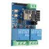 2?Way WiFi Relémodul for Android Mobiltelefon APP Trådløs Fjernkontrollbryter 12V ESP8266