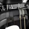 Car Seat Back Hook – Creative Suede-Finish Leather – Rear-Seat Storage & Organizer – Compact Interior Hook