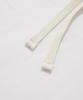 COVERNAT WOMAN Easy Elastic Cotton Pants White