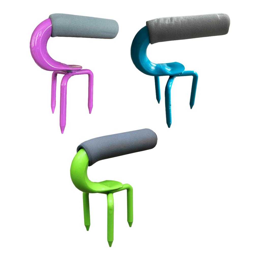 Cultivator cu răsucire de grădină Asamblare ușoară Aeristor manual din oțel Aerator de gazon Soluri Instrument de grădinărit manual