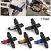 2Pcs Motorcycle Rear Passenger Foot Pegs General Aluminum Alloy Footrest