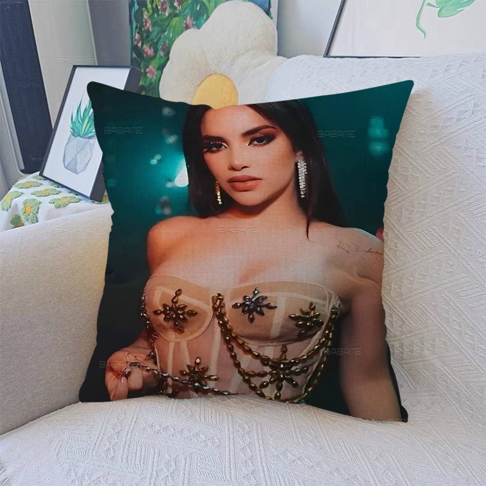 K-Kimberly L-Loaiza Pillow Covers Cartoon Sofa Decorative Home Double-sided Printing Short Plush Cute Cushion Cover