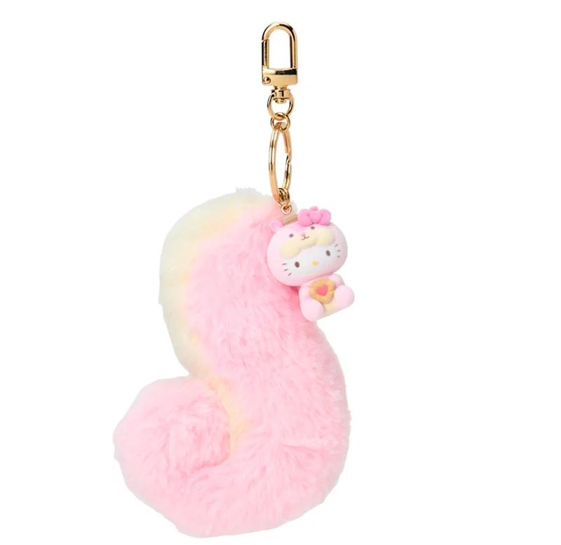 Sanrio Hello Kitty Keychain (Fluffy Squirrel) Japan NEW Sanrio Characters