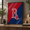 Boston Red Sox Diamond Painting Kit 5D Full Drill DIY Diamond Mosaic Wall Art Home Decor