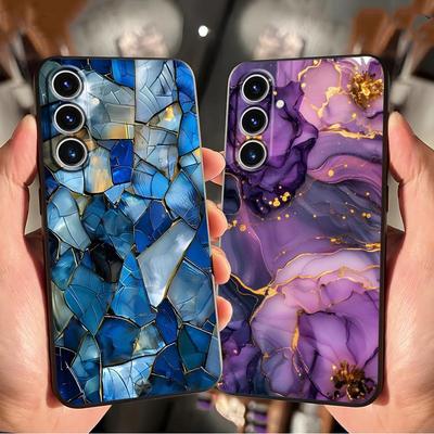 Irregular Patterns Funda Phone Cover Case for Samsung Galaxy S26 S25 S21 FE S10 S9 S23 S26 S20 Ultra Note 20 8 9 10 S24 Plus
