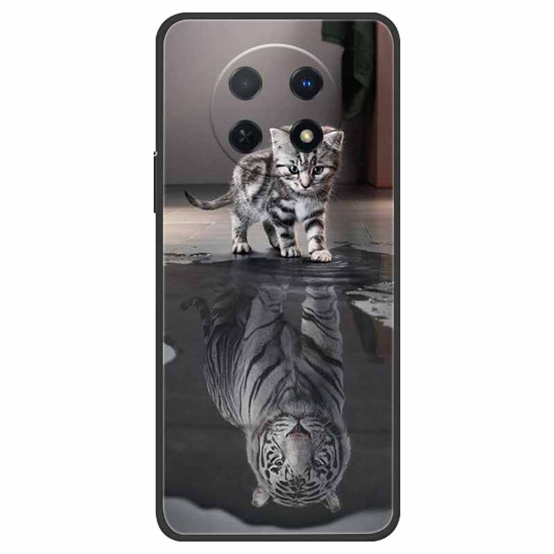 Für Huawei nova Y91 Hülle Weiches TPU Silikon Niedliche Katzen Abdeckung für Huawei Nova Y 91 STG-LX1 Handyhüllen NovaY91 Coole Fundas Coques