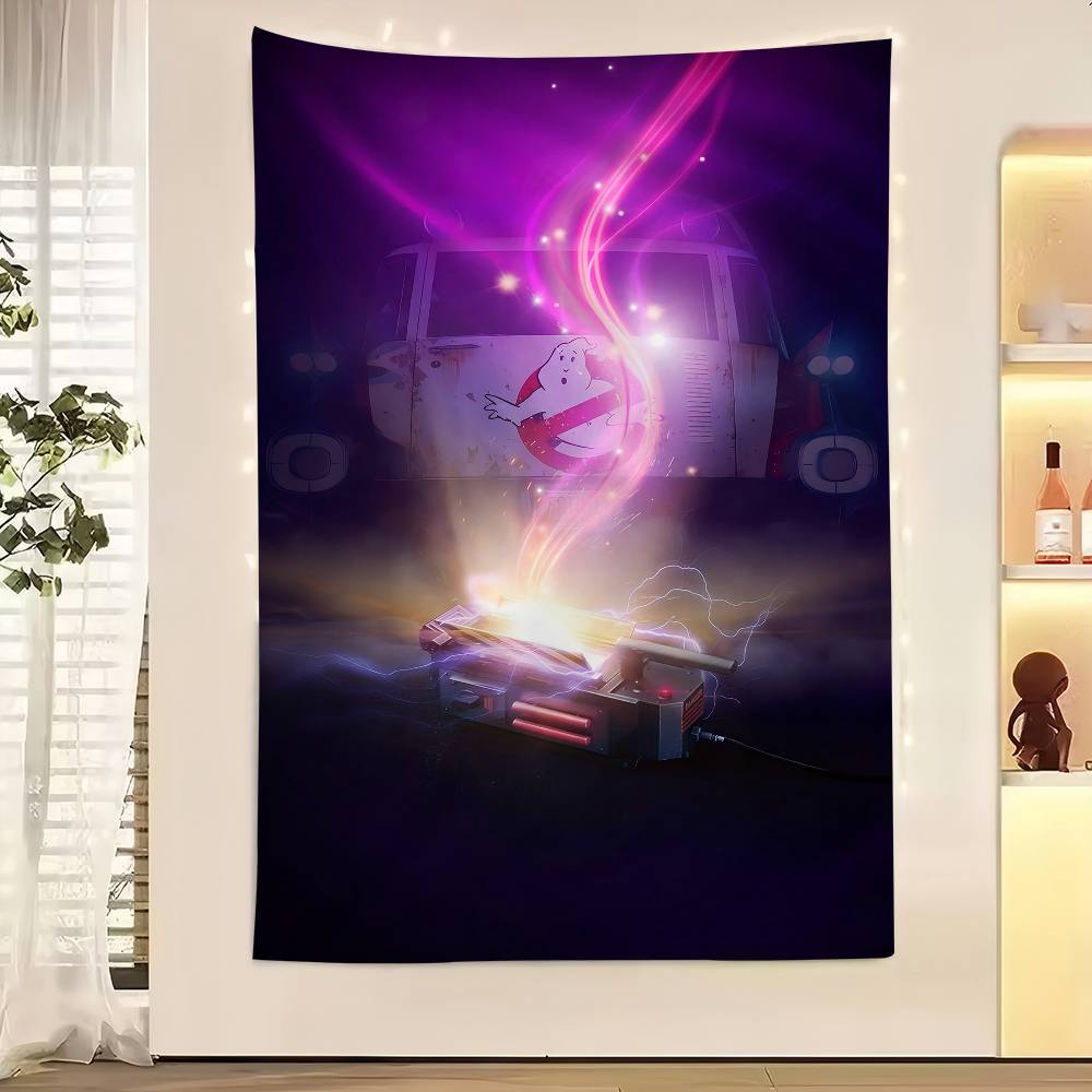 Retro CClassic GGhostbusters Hanging Bohemian Tapestry Bohemian Wall Tapestries Mandala Kawaii Room Decor