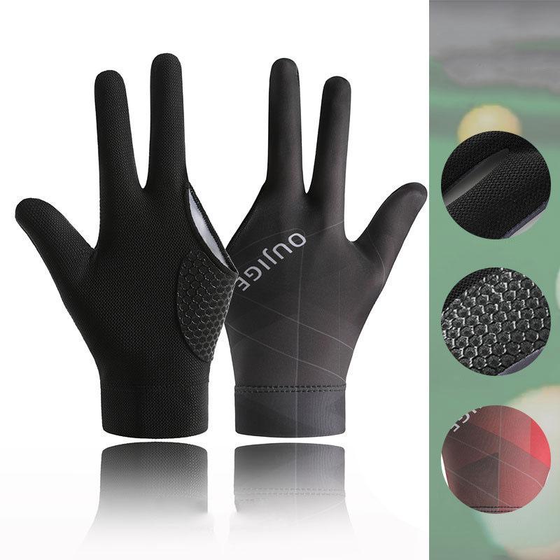 1Piece Billiards Glove Snooker Billiard Glove Non Slip Stickers Elasticity Billiard Training Gloves Accessories