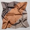 Silk silk scarf women's black Sigongge versatile 71cm square scarf high-end scarf small scarf summer retro