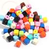 10pcs/Lot Acrylic Square Shape Beads Baking Varnish Cube Spacer Bead for DIY Original Bracelet Necklace Charms Jewelry Making