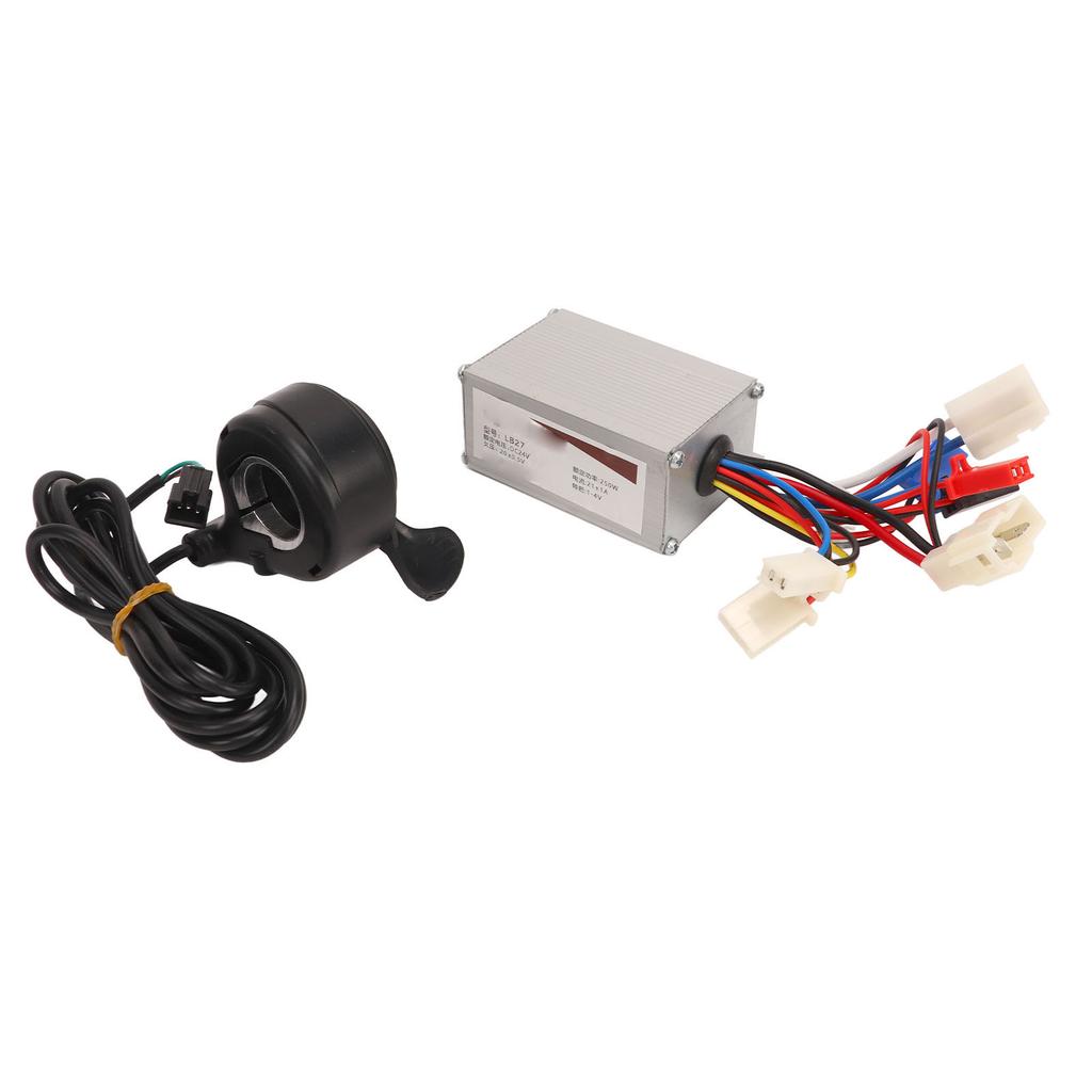 24V 250W Electric Bicycle Controller With Sensitive Speed Control Electric Thumb Throttle for