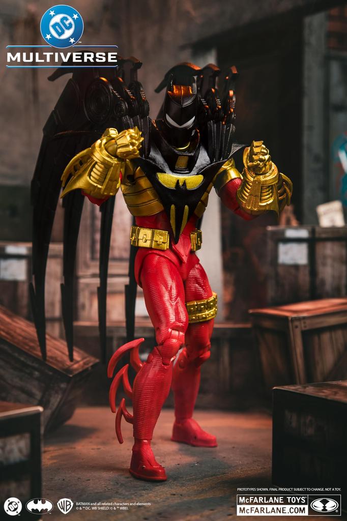 McFarlane DC Multiverse Azrael Batman Action Figure Toys- (Knightquest) 7-inch