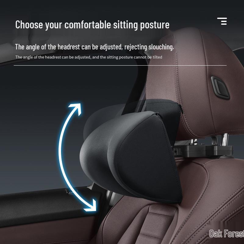 Memory Foam Car Seat Neck and Lumbar Support Cushion