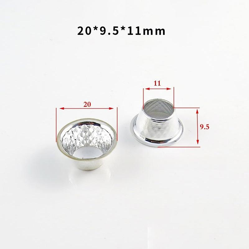 1 Piece 20-126Mm 15-120 Degree Lampshade Reflective Bowl For Diy Light Optical Led Aluminium Reflector Cup For Cob Lamp Bead