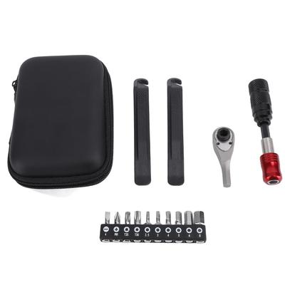 Ratcheting Screwdriver Set with Bits Aluminum Alloy Stainless Steel Multiple Size Ratcheting