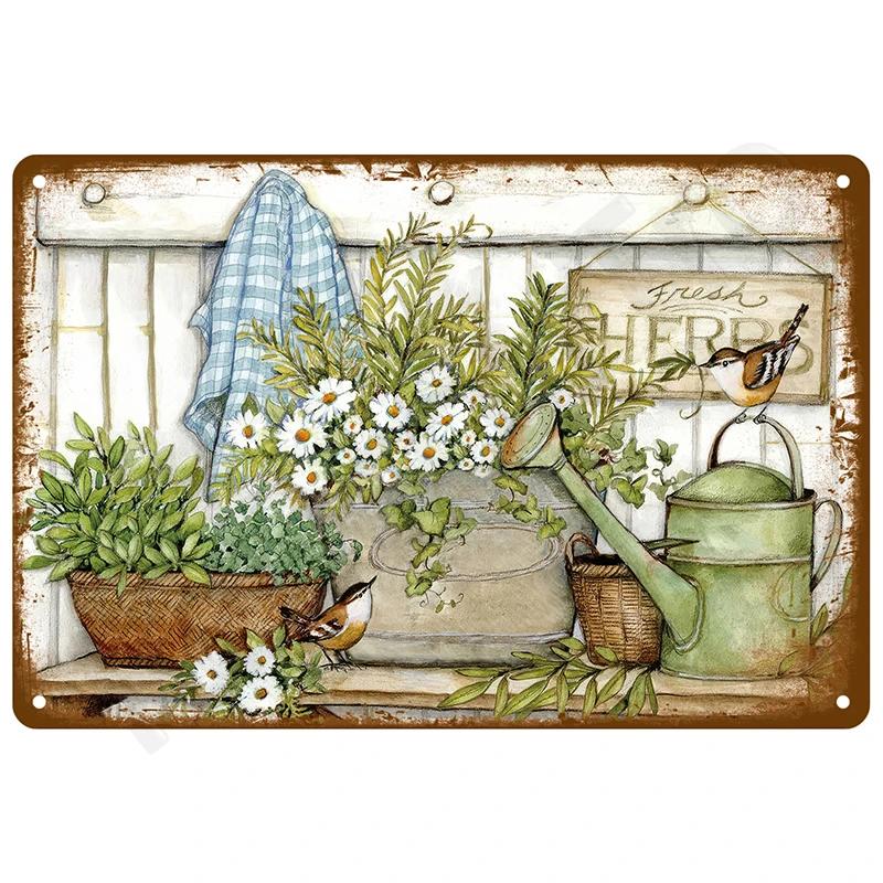 Kovový Sign Plakátové Desky Bar Retro Nástěnné Umění Plechový Značka Interiér Venkovní Estetický Pokoj Vintage Domácí Dekorace Předměty Dekorace Luxu