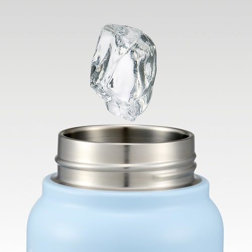 Skater Insulated Stainless Steel Mug Bottle, 350ml, with Screw Handle, Sanrio Cinnamoroll Watercolor Cosmetics, STSC4