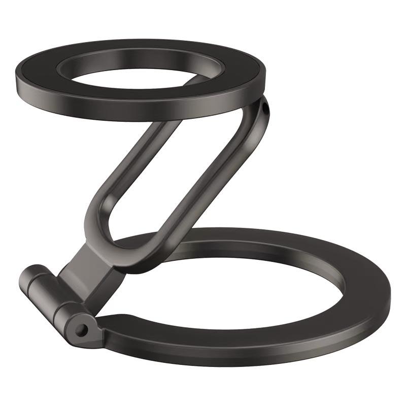 MagSafe Phone Ring Holder Double-Sided Magnetic Foldable 360° Rotating Stand Strong Magnet Finger Grip Support for IPhone 14 15