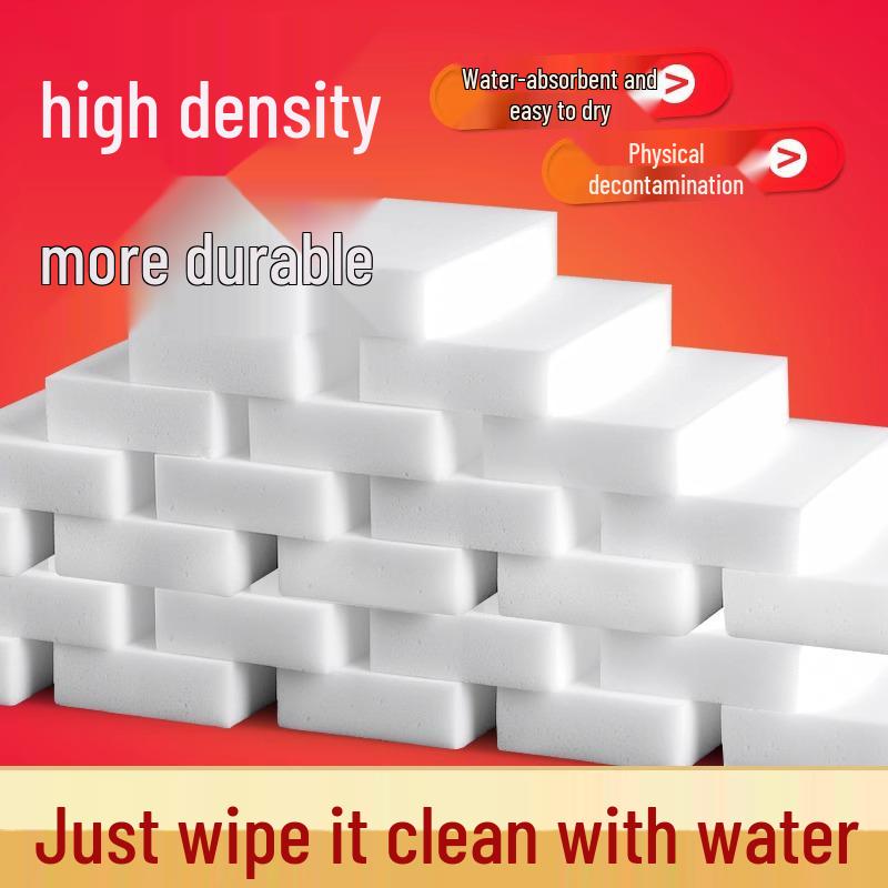 Nano Magic Eraser: Multi-Purpose Stain Remover for Kitchen, Shoes, Tea Cups, and Dishes