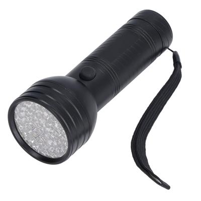 UV Taschenlampe 51 LED 395nm Wasserdicht Großer Bestrahlungsbereich Ausgezeichnete Leistung Fluoreszierend