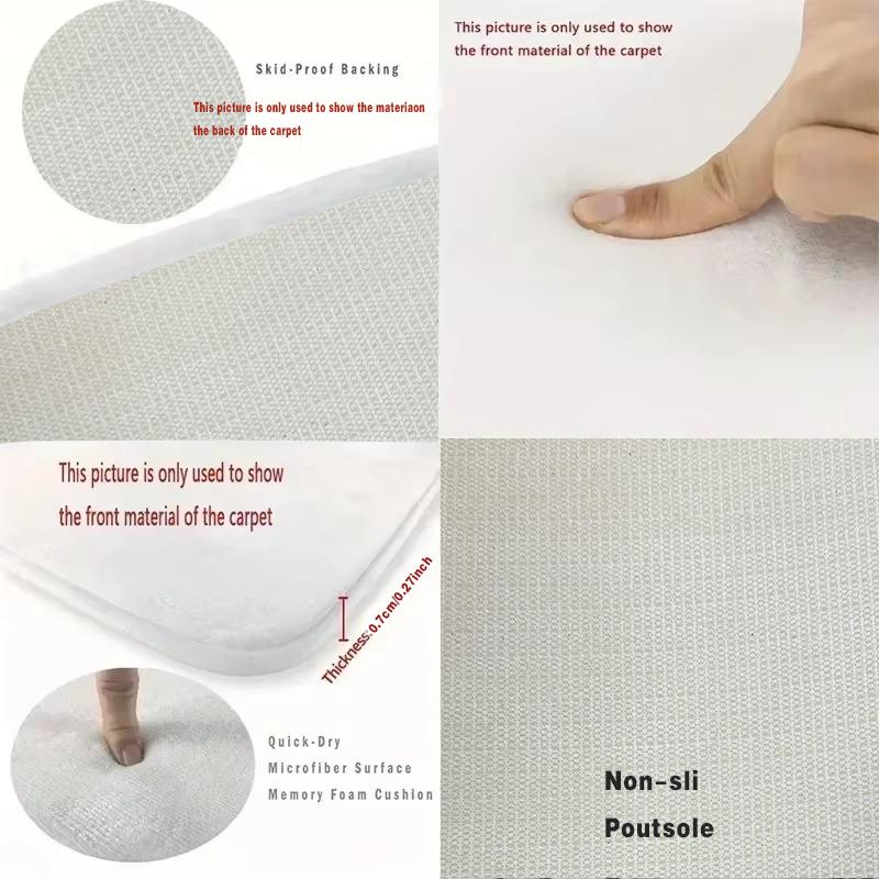 Deep Pit Pattern Entrance Hallway Rug Anti Slip Wear Resistant Personalized Floor Mat Entrance Door Home Decor Rug