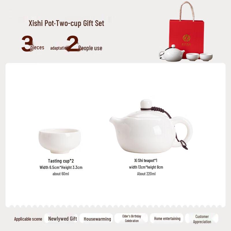 Dehua White Porcelain Gongfu Tea Set