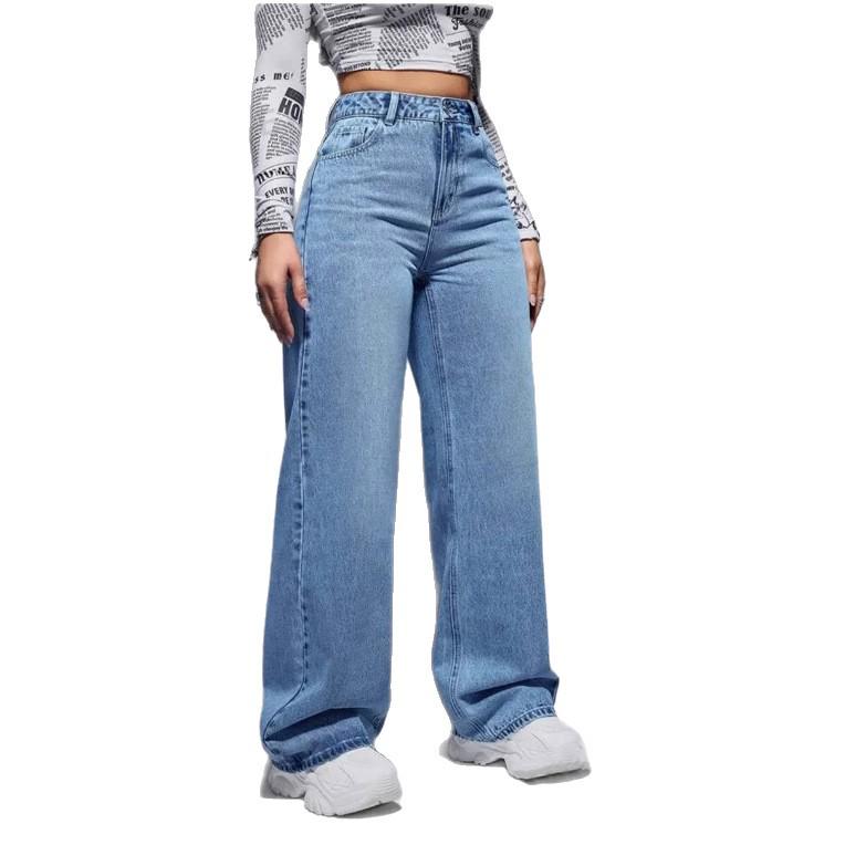 Russian Women's Wide-Leg Jeans 2025
