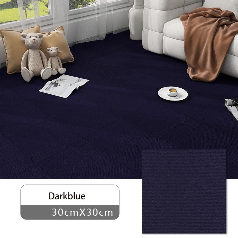 

Офис Гостиная Спальня Самоклеящийся Сращивающийся Коврик Коврик Для Ползания Квадратный Нескользящий Напольный Коврик Украшения Дома 10PCS