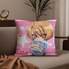 Anime L-Love S-Stage Pillow Case Anti-dustmite Pillowcase Invisible Zipper Silky Short Plush Sofa Cushion Cover
