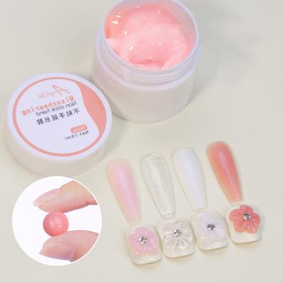 15ml Nail Extension Glue Safe Ingredients Fast Extension Paper Free Labor-saving Non-Irritating Extend Nails 4 Colors Artificial Fake Tips