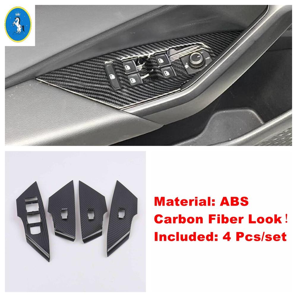 Interior Window Glass Lift / Head Lights / Inner Door Armrest Cover Trim Accessories Fit For Volkswagen Jetta Mk7 -