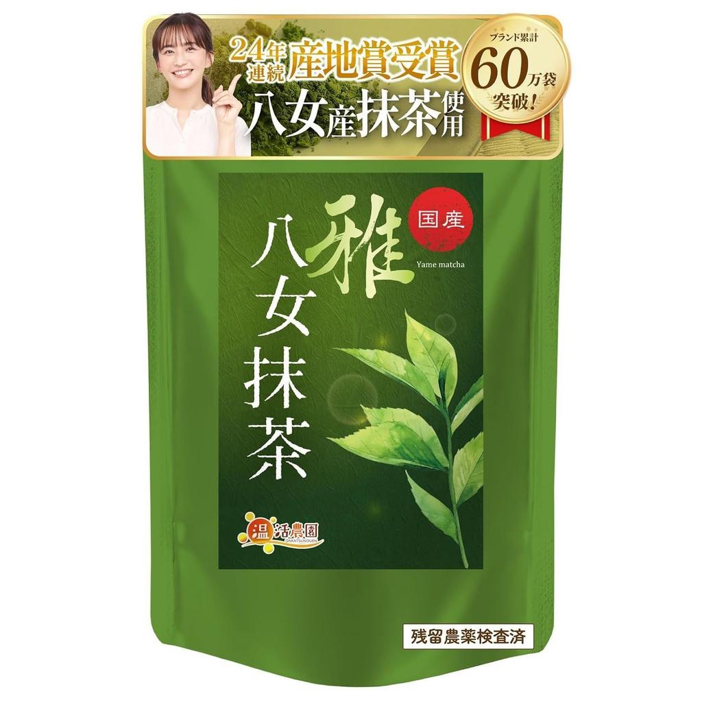 Onkan Farm Yame Tea Matcha Miyabi Domestic Powder 30g Ceremony Confectionery 24 Years Consecutive Production Area Award Residual Pesticide Tested No