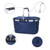GIORSEN Insulated Cooler Durable Aluminum with Soft Cooler Box for Beach Sports Day Gift W x 28cm D x 22cm Basket, Foldable, 30-Liter Capacity,