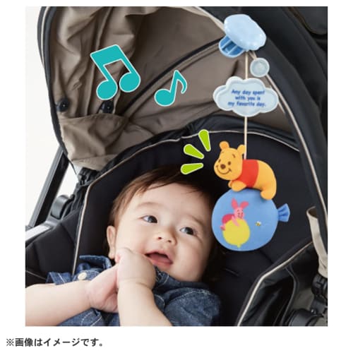 TAKARA TOMY Dear Little Hands Pororon Utfluktsvogn Mascot Winnie the Pooh
