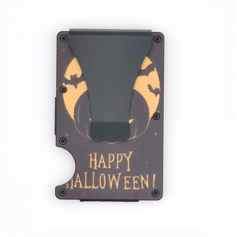 New RFID Blocking Carbon Fiber Wallet with Money Clip