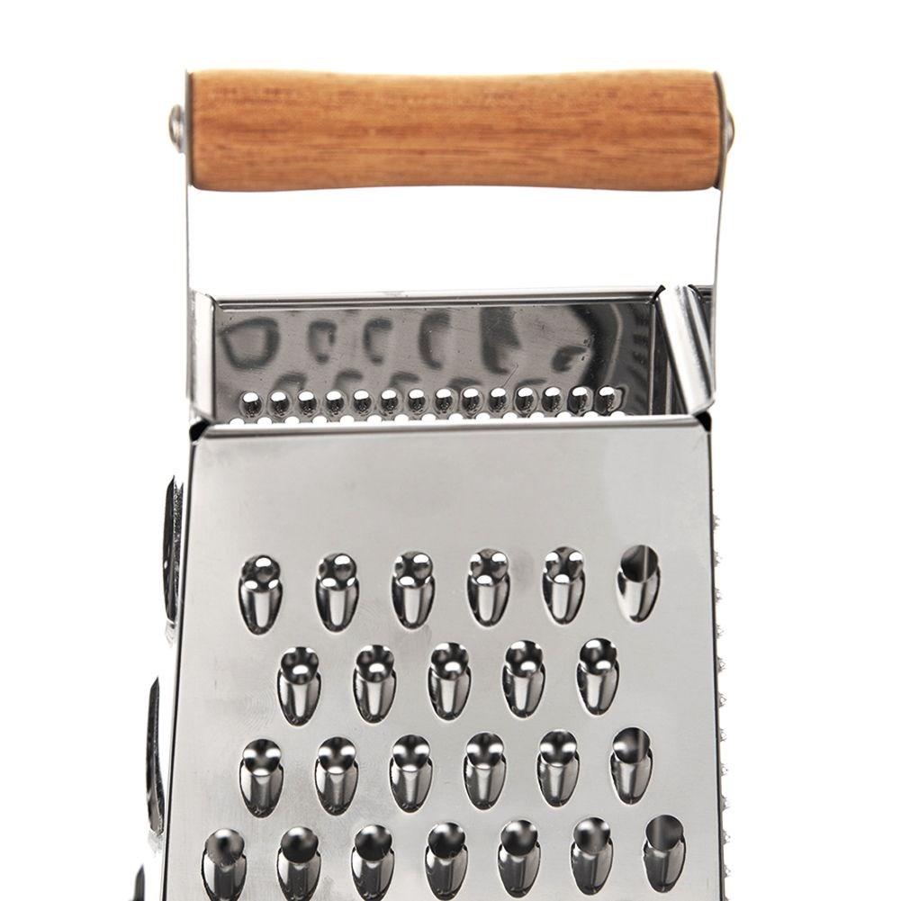Kitchen Grater for Vegetables, Cheese, Potatoes, Chocolate, Steel, 4-sided, 22 ORION 144807