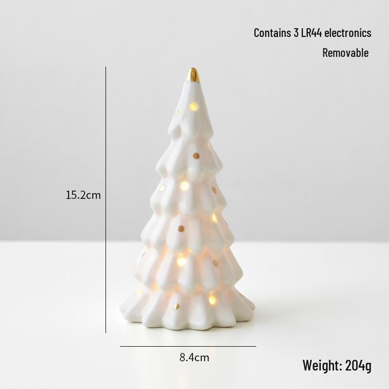 

Керамический колокольчик Санты NUCHI Рождественские украшения - Маленькие настольные фигурки