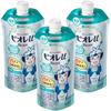 Biore u Liquid Refill 340mL Mildly Fragrant Weakly Acidic x 3 Bottle Set Green [Bulk Purchase] (Refreshing Citrus)