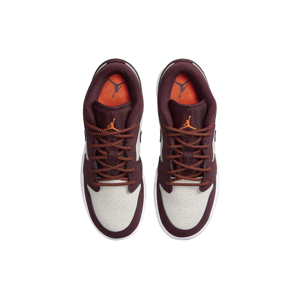 New Jordan 1 Low Night Maroon GS 553560-068