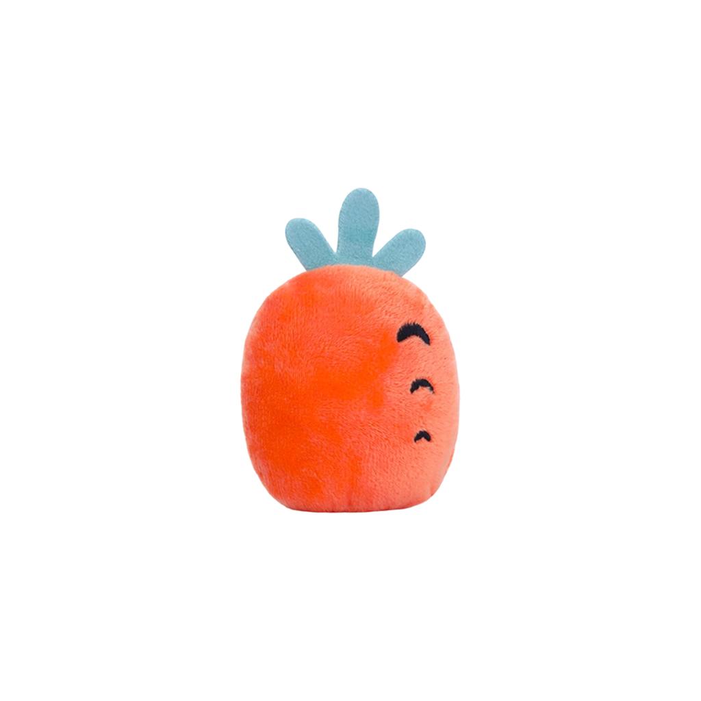 Cute Fruit Shaped Plush Squeaky Dog & Cats Toys, Interactive Crinkle Sound Pet Chew Toys With Catnip Or  Call Option, Soft Stuffed Puppy Teething Toys