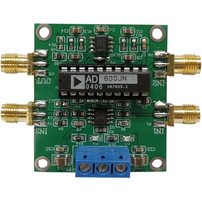 Taidacent Lock-in Amplifier AD630 Module Minimum System Phase Sensitive Detection Weak Signal Conditioning Balanced Modulation