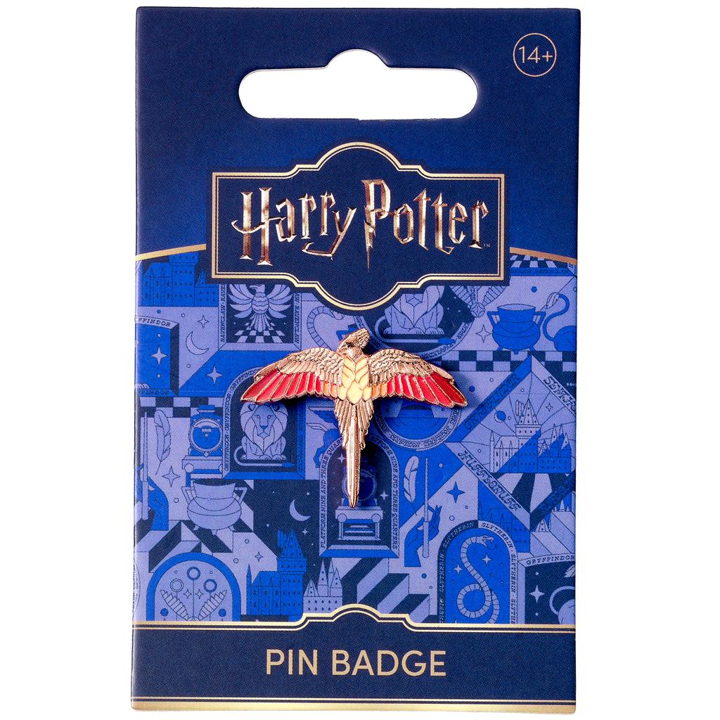 Harry Potter Rose Gold Plated Fawkes Pinbadge