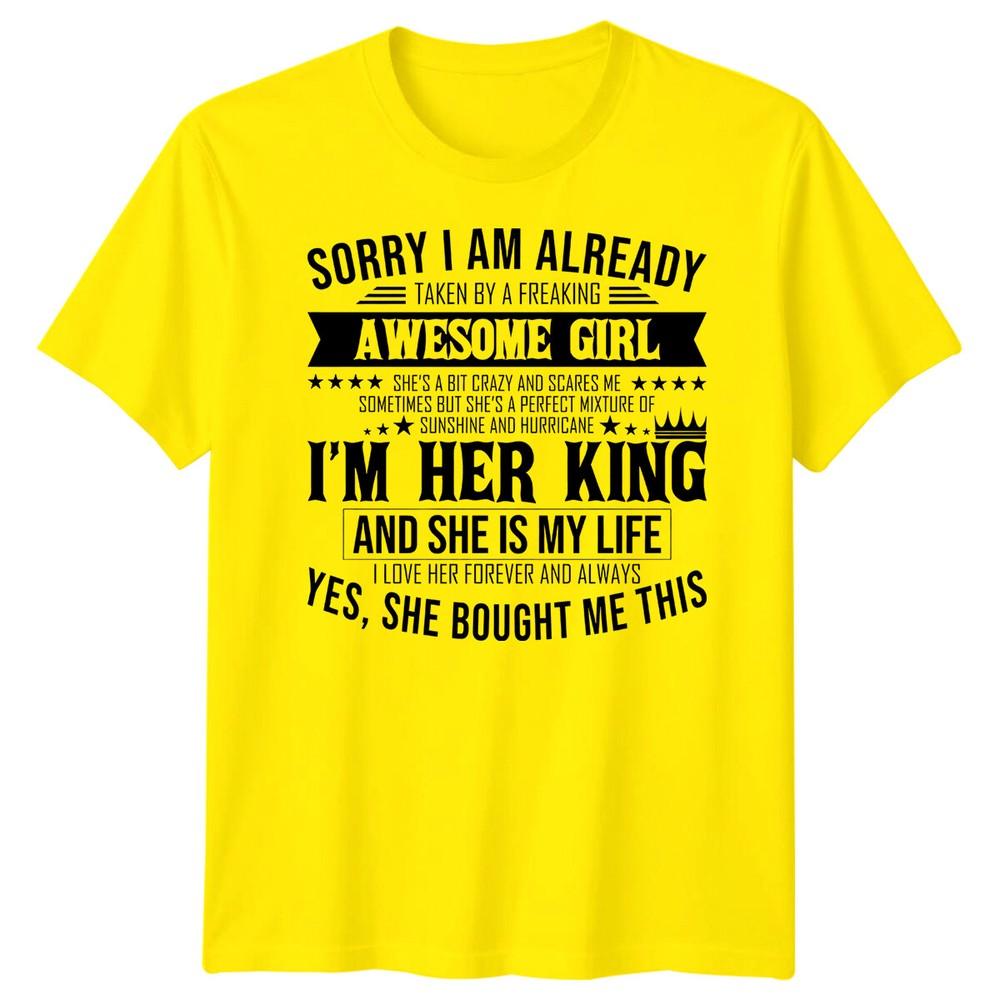 Scusa, sono già impegnato T-shirt Unisex Fantastica Maglietta per Fidanzata
