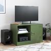 VidaXL TV Cabinet Olive Green 67x39x44 Cm Steel 841699