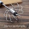 Stainless Steel Semi-Automatic Handheld Egg & Cream Whisk