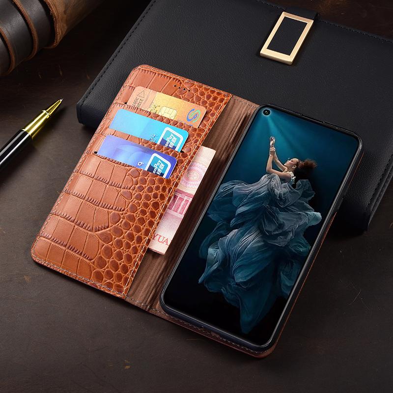 

Leather Book Phone Case for OPPO K9 K9S K9X K7 K7x K5 K3 K1 Luxury Wallet Flip Cover Genuine Leather&OPPO K7 5G коричневый