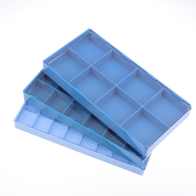 8/18 /24 Grids Watch Parts Storage Box With Lid Watch Repair Tool Organizing For Watchmaker Supplies