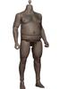 HiPlay WorldBox 1/6 Scale Male Figure, Overweight, Chubby Body, Highly Durable and Articulated