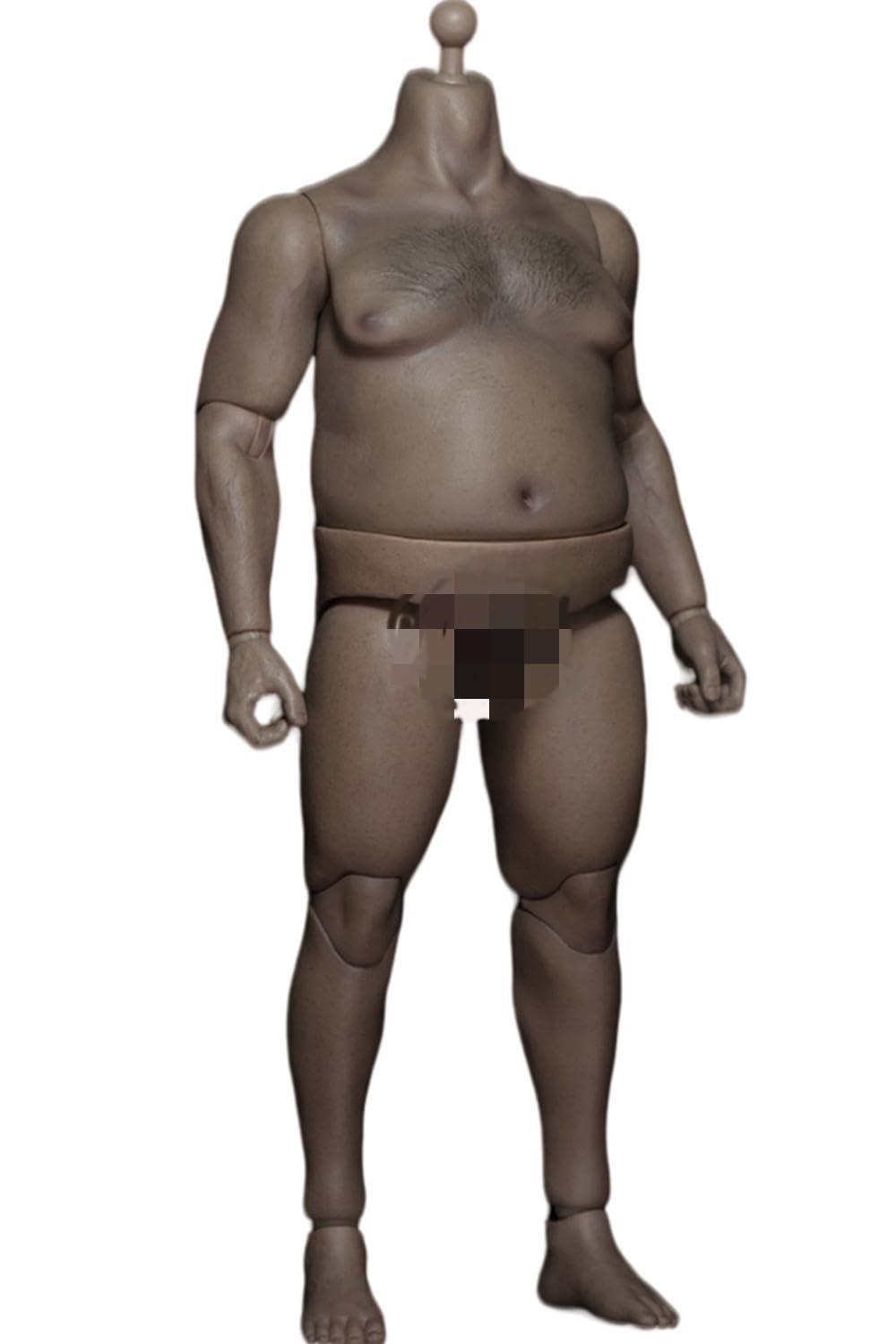 

HiPlay WorldBox 1/6 Scale Male Figure, Overweight, Chubby Body, Highly Durable and Articulated